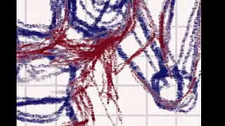 iPhone için Sketchbook iOS uygulamasında Güzel Asyalı Bir MILF Çizimi